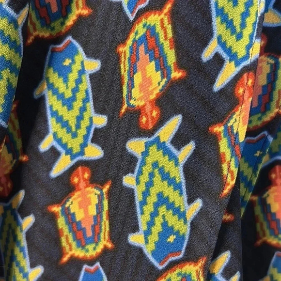 BCBG Maxazria tribal halter neck sundress size Large - Picture 7 of 8